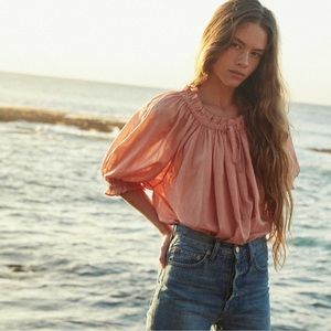 Doen Shore Top in Petal